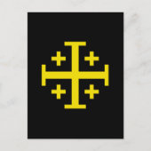 エルサレム・クロス ポストカード (正面)