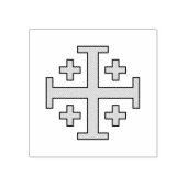 エルサレム・クロス ラバースタンプ (インプリント)