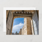 エルサレム・ジャファゲートのビューハガキ ポストカード (正面/裏面)