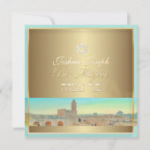 エルサレム，ダビデのPixDezinesタワー 招待状 (裏面)