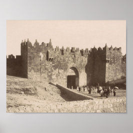 エルサレム – ダマスカスの門 ポスター