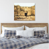エルサレム – ダマスカス門 キャンバスプリント (インサイチュ (寝室))