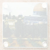 エルサレム·ドーム·オブ·ロック ガラスコースター (裏面)