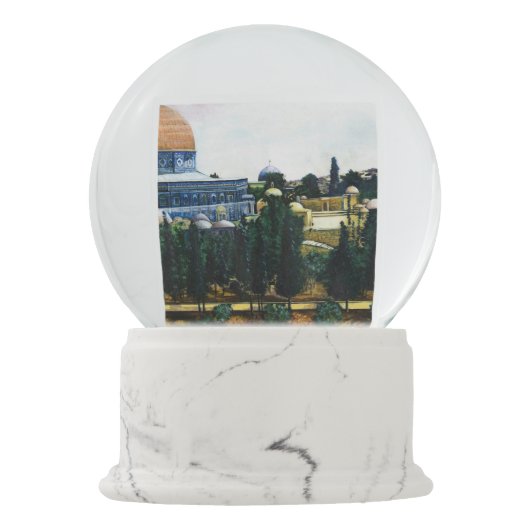 エルサレム·ドーム·オブ·ロック スノーグローブ (裏面)