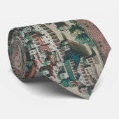 エルサレム、ナザレおよびRameイスラエル共和国のヴィンテージの地図 ネクタイ (ロール)