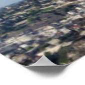 エルサレム・パノラマオリーブの山から ポスター (角)