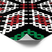 エルサレム・パレスティナ首都パレスチナ ポスター (角)