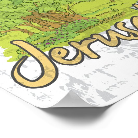 エルサレム ポスター (角)