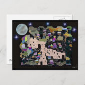 エルサレム・ムーン・ポストカード ポストカード (正面/裏面)