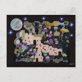 エルサレム・ムーン・ポストカード ポストカード (正面)