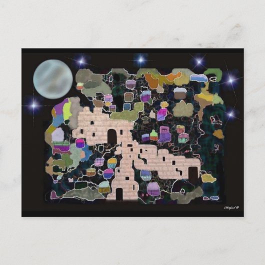 エルサレム・ムーン・ポストカード ポストカード (正面)