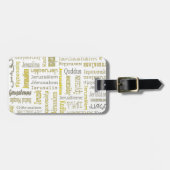 エルサレム ラゲッジタグ (正面横)