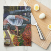 エルサレム，商工人 キッチンタオル (四つ折り)