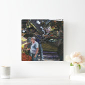 エルサレム，商工人 スクエア壁時計 (ホーム)