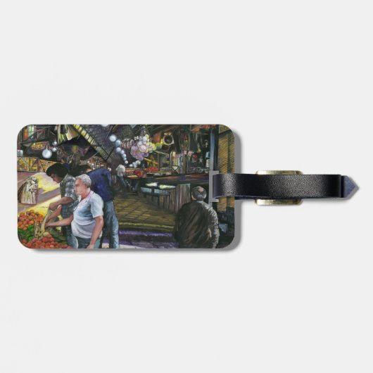 エルサレム,商工人 ラゲッジタグ (裏面横)