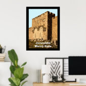 エルサレム – 慈悲の門 ポスター (ホームオフィス)