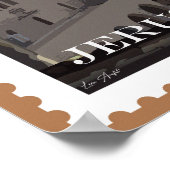 エルサレム:文化と歴史の時代を超越したタペストリー ポスター (角)