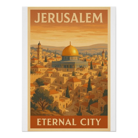 エルサレム – 永遠の都市 ポスター (正面)