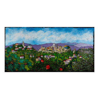 エルサレム – 聖なる一、Jonathan Kis-Levのポスター ポスター