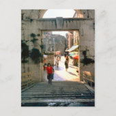 エルサレム、聖墳墓教会の近く ポストカード (正面)