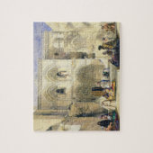 エルサレム(色のlitho)の神聖な墓室、 ジグソーパズル (縦)