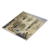 エルサレム(色のlitho)の神聖な墓室、 タイル (側面)