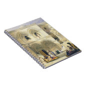 エルサレム(色のlitho)の神聖な墓室、 ノートブック (右側)
