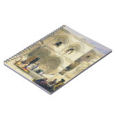 エルサレム(色のlitho)の神聖な墓室、 ノートブック (左側)