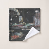 エルサレム，苦しい収穫物 バスタオルセット (ウォッシュタオル)