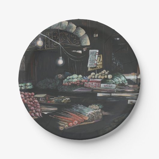 エルサレム，苦しい収穫物 ペーパープレート (正面)