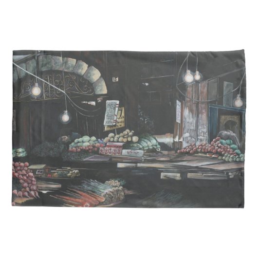 エルサレム，苦しい収穫物 枕カバー (裏面)