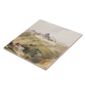 エルサレム、1839年は4月9日、容積Iからの16をめっきします タイル (側面)