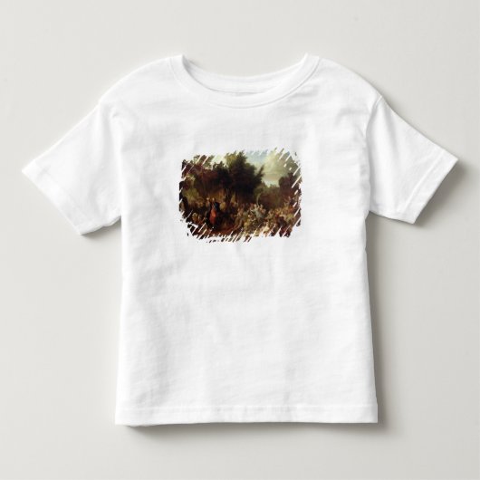 エルサレム、c.1720へのキリストの記入項目 トドラーTシャツ (正面)