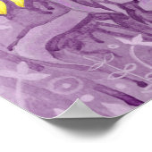 エルサレムArtichokesひまわり絵画フローラ ポスター (角)