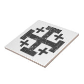 エルサレムPのグランジ神聖な土地宗教のシンボルを越える タイル (側面)