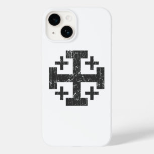 エルサレムPのグランジ神聖な土地宗教のシンボルを越える Case-Mate iPhone 14ケース