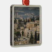 エルサレムYMCAタワーからの高架都市景観 メタルオーナメント (右)