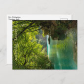 エルサ川の風景、トスカーナ  ポストカード (正面/裏面)