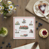 エルサ・ベスコウの森の子ども スタンダードランチョンナプキン