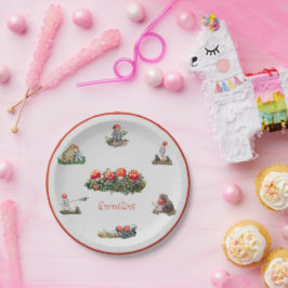 エルサ・ベスコウの森の子ども ペーパープレート