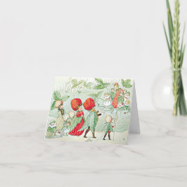 エルサ・ベスコフのヴィンテージイラスト「リトル・ラッシー」 ノートカード