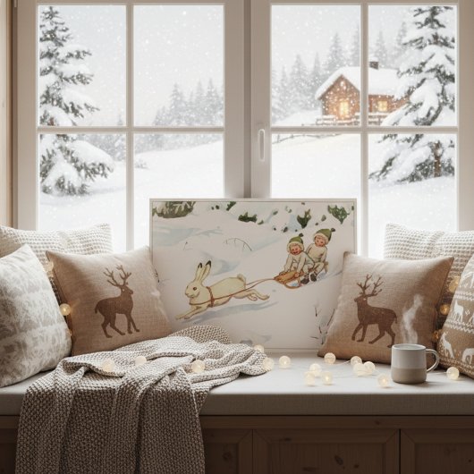 エルサ・ベスコフのヴィンテージイラスト「森の子供たち」 ポスター