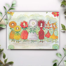 エルサ・ベスコフのヴィンテージガーデンフェアリー　リトル・ラッセ