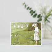 エルサ・ベスコフのヴィンテージ フェアリー リング ポストカード (スタンド正面)