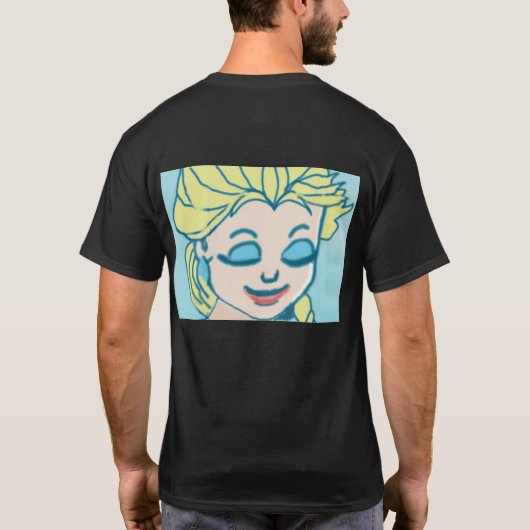 エルサ Tシャツ (裏面)