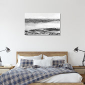 エルシノーレ湖、CA航空町とレイクビュー キャンバスプリント (インサイチュ (寝室))