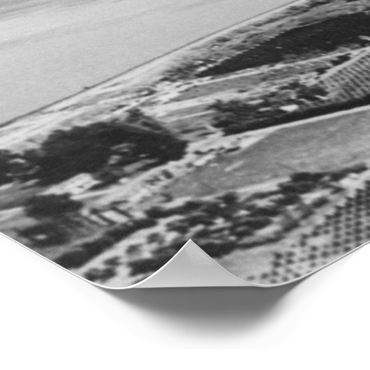 エルシノーレ湖、CA航空町とレイクビュー ポスター (角)