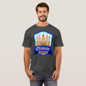 エルシーノアおもしろいビールシャツ80sクラフト tシャツ (正面フル)