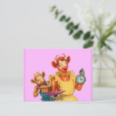 エルシー・ザ・ウシと娘のベウラー ポストカード (スタンド正面)