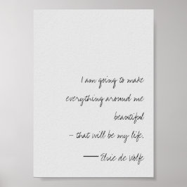 エルシー・デ・ウルフェのポスター ポスター